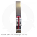 switch pack for streetlight column