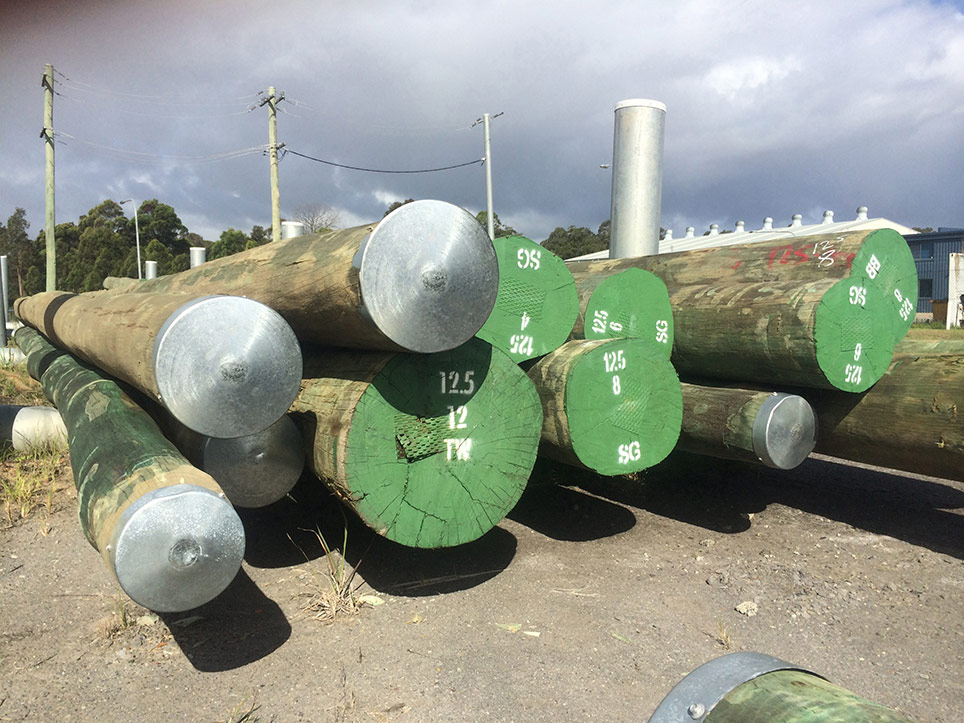 All Round Supplies timber poles 1