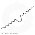 CCT preformed side tie