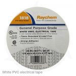 white pvc electrical tape