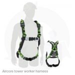 aircore tower worker harness