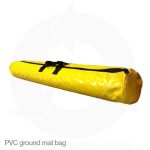 balmoral yellow pvc ground mat bag with zipper