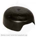 bump insert shell for baseball cap