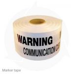 Communications marker tape