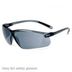 dark grey tint safety glasses