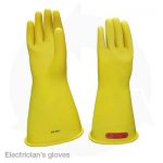electricians gloves insulated rubber