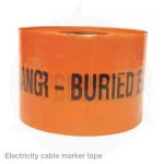 Electricity cable marker tape