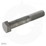 Galvanised bolts