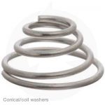 Galvanised coil washer