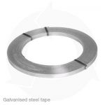 Galvanised steel tape