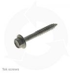 Galvanised tek screws