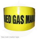 Gas main marker tape