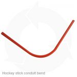 Hockey stick conduit bends