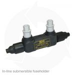 In-line submersible fuse holder