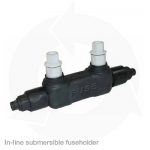 Inline submersible fuse holder