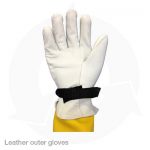 leather out gloves electrician