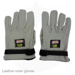 leather outer gloves