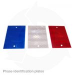 phase identification plates