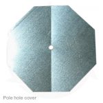 pole hole cover