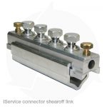 service connector shearoff link