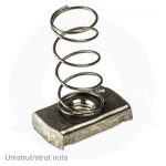 Stainless steel unistrut nut