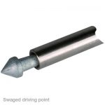 Swaged driving points
