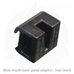 wide mouth base panel adaptor fuse block