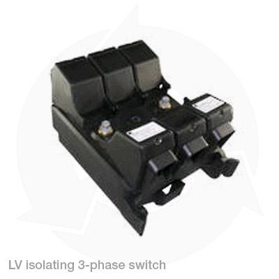 lv isolating 3 phase switch